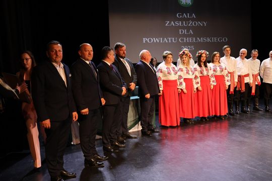 Gala Zasłużony dla Powiatu Chełmskiego 2025 cz. II [GALERIA ZDJĘĆ]