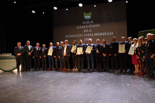 Gala Zasłużony dla Powiatu Chełmskiego 2025 cz. II [GALERIA ZDJĘĆ]