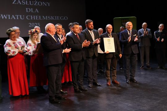 Gala Zasłużony dla Powiatu Chełmskiego 2025 cz. II [GALERIA ZDJĘĆ]