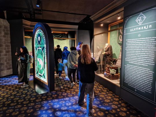 Nasi dziennikarze na wystawie Harrego Pottera [GALERIA ZDJĘĆ]