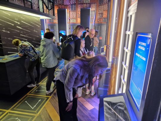 Nasi dziennikarze na wystawie Harrego Pottera [GALERIA ZDJĘĆ]