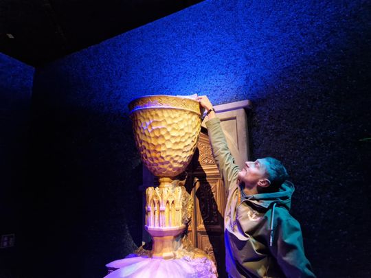 Nasi dziennikarze na wystawie Harrego Pottera [GALERIA ZDJĘĆ]