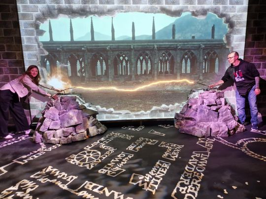 Nasi dziennikarze na wystawie Harrego Pottera [GALERIA ZDJĘĆ]