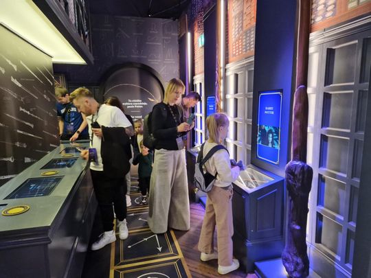 Nasi dziennikarze na wystawie Harrego Pottera [GALERIA ZDJĘĆ]