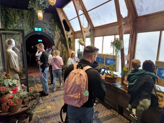 Nasi dziennikarze na wystawie Harrego Pottera [GALERIA ZDJĘĆ]