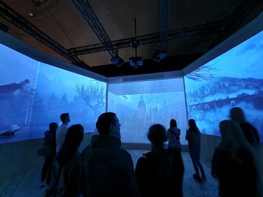 Nasi dziennikarze na wystawie Harrego Pottera [GALERIA ZDJĘĆ]