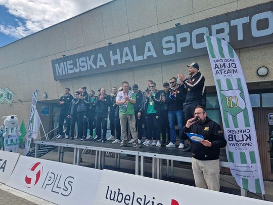 Wspólnie z kibicami świętowali awans do PlusLigi! [GALERIA ZDJĘĆ]