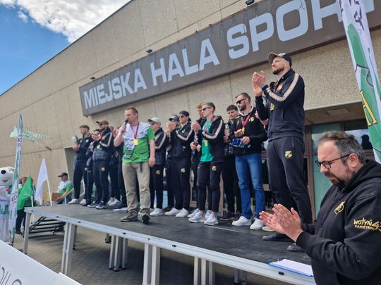 Wspólnie z kibicami świętowali awans do PlusLigi! [GALERIA ZDJĘĆ]