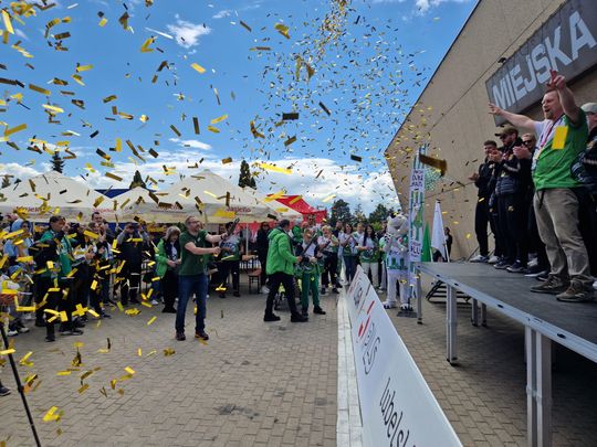 Wspólnie z kibicami świętowali awans do PlusLigi! [GALERIA ZDJĘĆ]