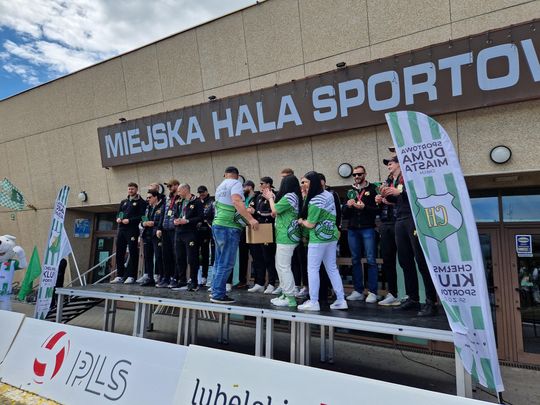 Wspólnie z kibicami świętowali awans do PlusLigi! [GALERIA ZDJĘĆ]