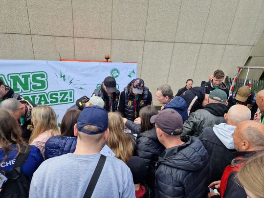 Wspólnie z kibicami świętowali awans do PlusLigi! [GALERIA ZDJĘĆ]