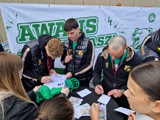 Wspólnie z kibicami świętowali awans do PlusLigi! [GALERIA ZDJĘĆ]