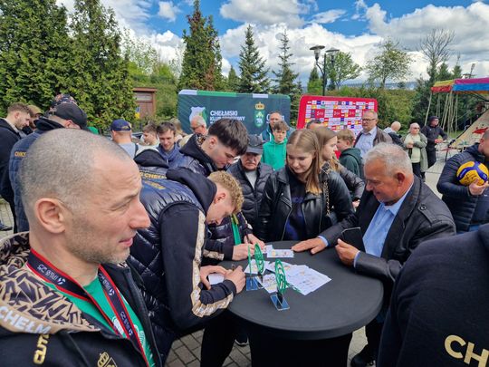 Wspólnie z kibicami świętowali awans do PlusLigi! [GALERIA ZDJĘĆ]