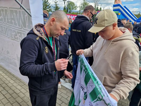 Wspólnie z kibicami świętowali awans do PlusLigi! [GALERIA ZDJĘĆ]