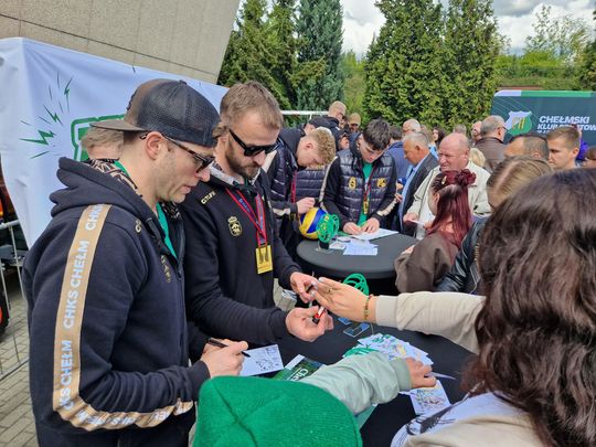 Wspólnie z kibicami świętowali awans do PlusLigi! [GALERIA ZDJĘĆ]