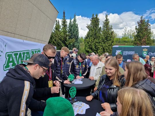 Wspólnie z kibicami świętowali awans do PlusLigi! [GALERIA ZDJĘĆ]