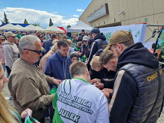 Wspólnie z kibicami świętowali awans do PlusLigi! [GALERIA ZDJĘĆ]