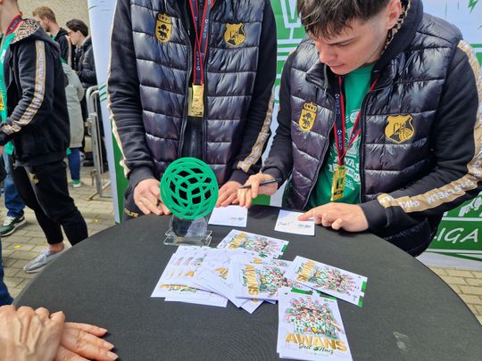 Wspólnie z kibicami świętowali awans do PlusLigi! [GALERIA ZDJĘĆ]