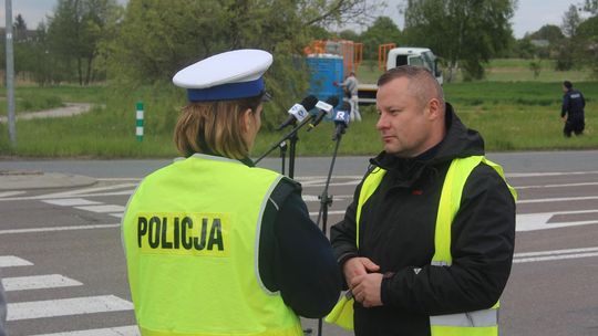 Rozpoczęcie protestu przedstawicieli branży transportowej w Okopach [GALERIA ZDJĘĆ]