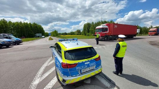 Rozpoczęcie protestu przedstawicieli branży transportowej w Okopach [GALERIA ZDJĘĆ]
