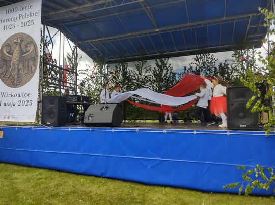 Gm. Izbica. Obchody 1000-lecia Korony Polskiej w Wirkowicach [GALERIA ZDJĘĆ]