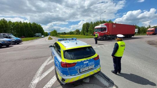Rozpoczęcie protestu przedstawicieli branży transportowej w Okopach [GALERIA ZDJĘĆ]