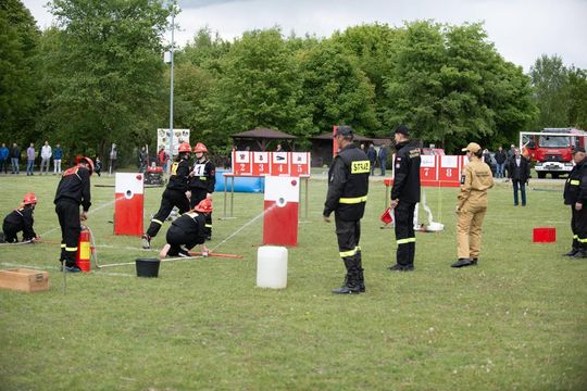 Zawody pożarnicze w gminie Chełm. Na tych druhach można polegać [GALERIA ZDJĘĆ]