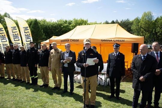 Zawody pożarnicze w gminie Chełm. Na tych druhach można polegać [GALERIA ZDJĘĆ]