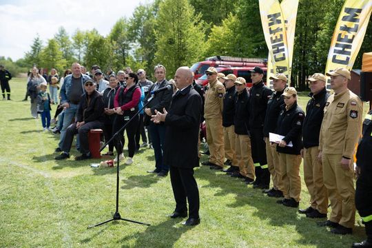 Zawody pożarnicze w gminie Chełm. Na tych druhach można polegać [GALERIA ZDJĘĆ]