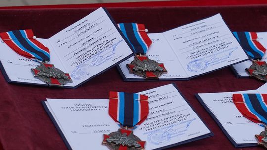 Chełm. Awanse i honory - uroczysta zbiórka chełmskich strażaków [ZDJĘCIA]