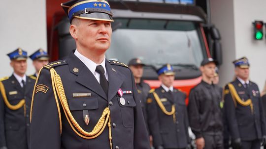 Chełm. Awanse i honory - uroczysta zbiórka chełmskich strażaków [ZDJĘCIA]