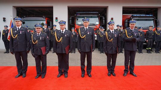 Chełm. Awanse i honory - uroczysta zbiórka chełmskich strażaków [ZDJĘCIA]