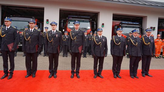 Chełm. Awanse i honory - uroczysta zbiórka chełmskich strażaków [ZDJĘCIA]