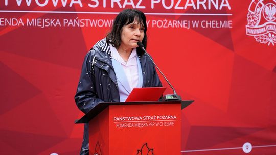 Chełm. Awanse i honory - uroczysta zbiórka chełmskich strażaków [ZDJĘCIA]