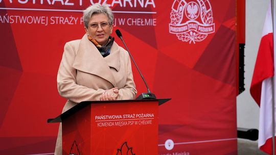 Chełm. Awanse i honory - uroczysta zbiórka chełmskich strażaków [ZDJĘCIA]