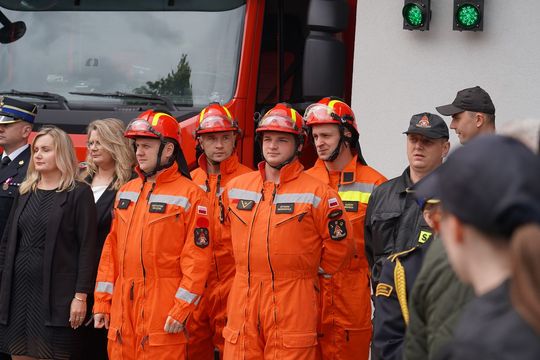 Chełm. Awanse i honory - uroczysta zbiórka chełmskich strażaków [ZDJĘCIA]