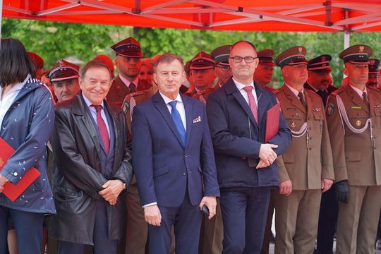 Chełm. Awanse i honory - uroczysta zbiórka chełmskich strażaków [ZDJĘCIA]