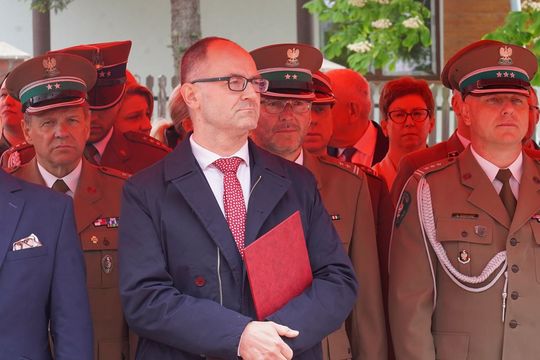 Chełm. Awanse i honory - uroczysta zbiórka chełmskich strażaków [ZDJĘCIA]