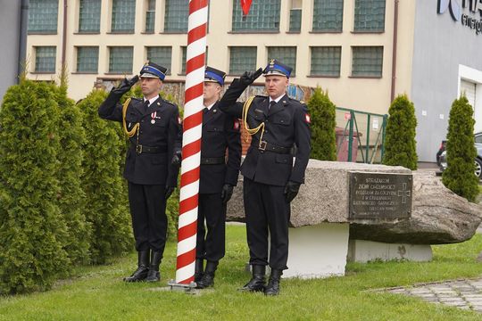 Chełm. Awanse i honory - uroczysta zbiórka chełmskich strażaków [ZDJĘCIA]