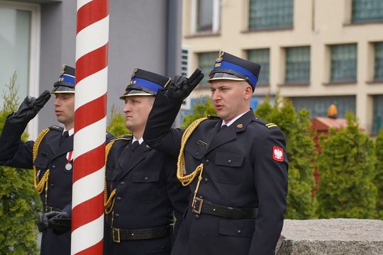 Chełm. Awanse i honory - uroczysta zbiórka chełmskich strażaków [ZDJĘCIA]
