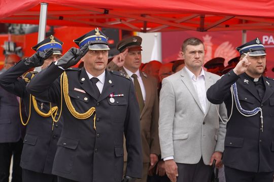 Chełm. Awanse i honory - uroczysta zbiórka chełmskich strażaków [ZDJĘCIA]