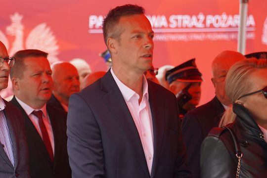 Chełm. Awanse i honory - uroczysta zbiórka chełmskich strażaków [ZDJĘCIA]