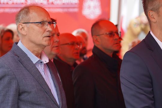 Chełm. Awanse i honory - uroczysta zbiórka chełmskich strażaków [ZDJĘCIA]