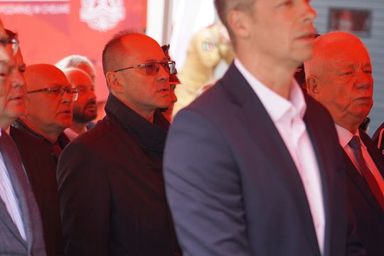 Chełm. Awanse i honory - uroczysta zbiórka chełmskich strażaków [ZDJĘCIA]