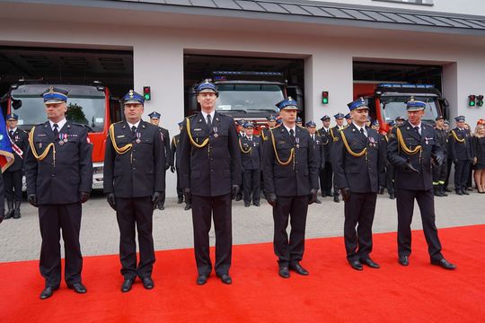 Chełm. Awanse i honory - uroczysta zbiórka chełmskich strażaków [ZDJĘCIA]