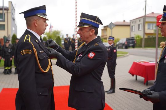 Chełm. Awanse i honory - uroczysta zbiórka chełmskich strażaków [ZDJĘCIA]