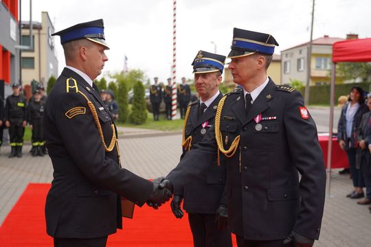 Chełm. Awanse i honory - uroczysta zbiórka chełmskich strażaków [ZDJĘCIA]