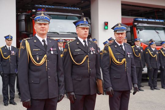 Chełm. Awanse i honory - uroczysta zbiórka chełmskich strażaków [ZDJĘCIA]
