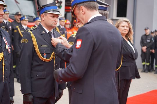 Chełm. Awanse i honory - uroczysta zbiórka chełmskich strażaków [ZDJĘCIA]