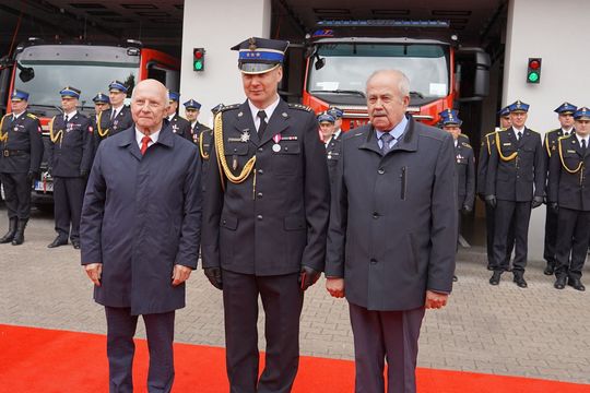 Chełm. Awanse i honory - uroczysta zbiórka chełmskich strażaków [ZDJĘCIA]